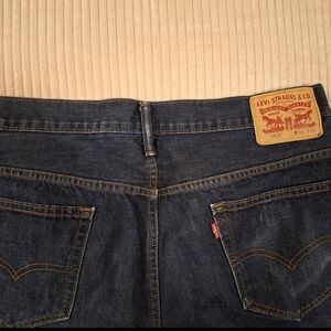 Levi's 569 Bootcut Relaxed Fit Dark Blue Jeans